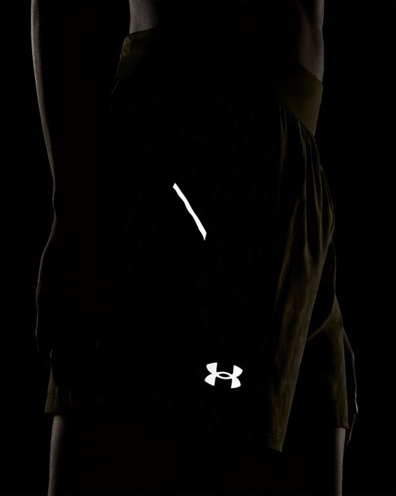 Men's UA Launch Elite 5'' Shorts, Green, pdpMainDesktop image number 4
